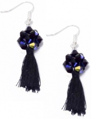 Crystal Tasselled Earrings Crystal Tasselled Earrings