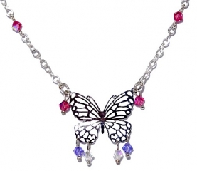 Meadow Butterfly Necklace