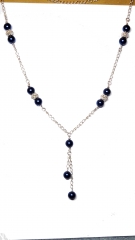 Blue Chain Necklace Blue Chain Necklace