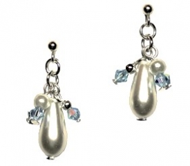 Blue Drop Earrings Blue Drop Earrings