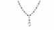 Frosty Knot Necklace