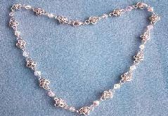 Crystal Knot Necklace