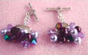 Shades of Purple Cufflinks