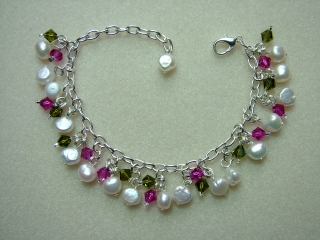Winter blossom bracelet