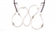 Ab Fab eyeglass chain